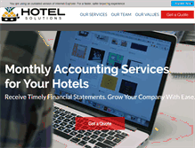Tablet Screenshot of hotelsolutions.info