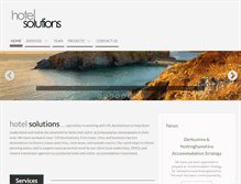 Tablet Screenshot of hotelsolutions.org.uk